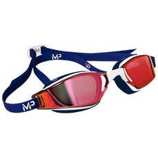 MP 邁克爾菲爾普斯 XCEED 鏡面鈦鏡片護目鏡, 紅色 (139080)