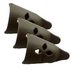 펫나인 강아지와고양이 돌고래 훈련용 입마개 S, 브라운, 3개