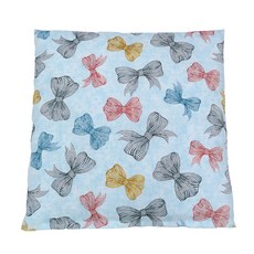 보몽드 리본 방석커버, 블루