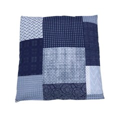 보몽드 리브 방석커버, 블루