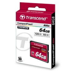 Transcend 創見 CF800X記憶卡 TS64GCF800, 64GB