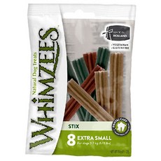 Whimzees 플로우랩 스틱 강아지껌 XS, 덴탈, 1개