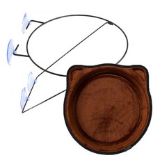 펫코디 고양이페이스 윈도우 시트, 브라운, 1개