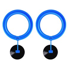 블럭마트 수족관 열대어 피딩컵 원형, 2개