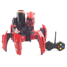 레프리카 2.4GHz SPACE WARRIOR 디스크 배틀 로봇, HFUN720012RE, 1개