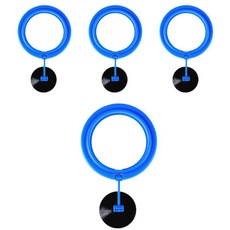 Block Mart 水族館 熱帶魚 圓形餵食杯, 4個