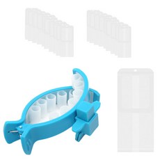 아리코 고양이 & 강아지 배변 픽업 클립 + 전용봉투 20p 세트 S, 혼합 색상, 1세트