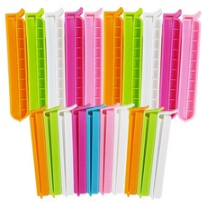 封口夾 M號 10入+L號 10入 隨機出貨, 1組