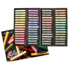 문교 원형 파스텔, 60색, 1개