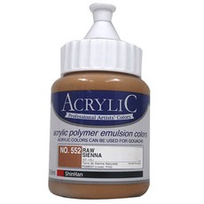 ShinHan 壓克力顏料 552 Raw Sienna, 250毫升, 1 種顏色