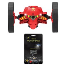 패롯 점핑나이트 마샬드론 + 배터리, 레드, 1개