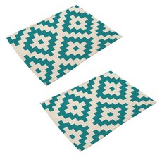 ecody Owliving 幾何藝術餐墊 2入, 42 x 32 cm, B, 2個