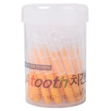 雅圖斯 牙間刷 I型 2S 0.8mm 橘色, 30入, 1個