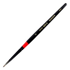 BABARA 세필붓 80R-S, 4호, 1개