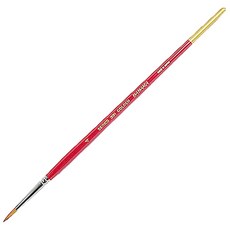 BABARA 人造混毛圓頭水彩畫筆 30R, 4號, 1個