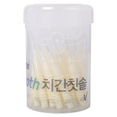 Atus牙間刷 I型 4S 0.6mm 象牙白, 30件, 1個