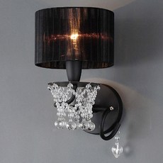 Johnny Light Royani 壁燈, 黑色的