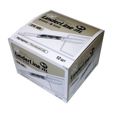 ALPHA 螢光筆 5色組, 12份, 混色