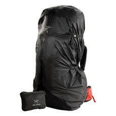 아크테릭스 팩 쉘터 배낭 커버 7172, BLACK, 1개