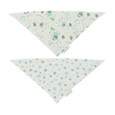 베베슈에뜨 유아동용 사계절 더블거즈 양면 스카프빕 드로잉 2p 세트