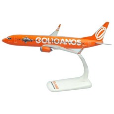 레프리카 1/200 BOEING 737-800 GOL 항공 10th Anniversary 조립식 모형 비행기 미니어쳐 HE609333OR, 혼합 색상