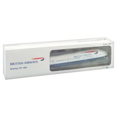 레프리카 1/200 BOEING 747-400 브리티쉬 항공 모형 비행기 미니어쳐 HG362346WH, 혼합 색상, 1개