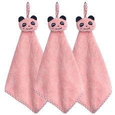 H.Ground 動物圖案廚房毛巾, 熊貓, 3個