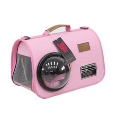 REDPUPPY 頂級Brica寵物太空艙包, 鈷粉色, 1個