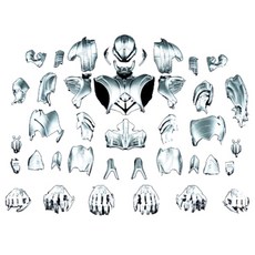 킹아츠 어벤져스 2 에이지 오브 울트론 얼티메이트 울트론 액세서리 피규어 세트, 1세트