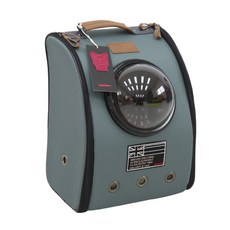 Redpuppy 布里克爾寵物飛船袋, 黑薄荷