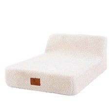 레드퍼피 버블 필로우 베드, 크림, 1개