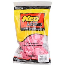 네오텍스 네오룬스 30cm 라운드풍선 50p, 펄 핑크, 1개