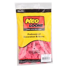 네오텍스 네오룬즈 13cm 라운드풍선, 파스텔로즈, 1개