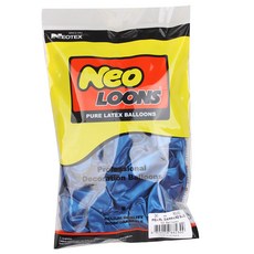 NEOTEX 圓形氣球 30cm 50入, 珍珠寶石藍, 1個