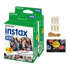 instax 拍立得 寬片40p +照片線 +油紙隨機發送, 1套