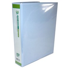 알파 투명 사다리바인더 A4 3공 5cm AT, 혼합 색상, 1개