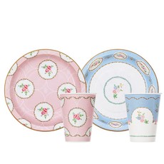 BLEEN 甜蜜午茶時光 紙盤紙杯組, 1個