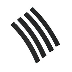 나이트라이트 반사 자동차 세이프가드, 블랙, 4개입