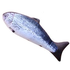 도그포즈 냥이 캣닢 봉제 장난감, 연어, 2개