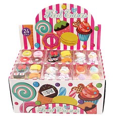 KYi&D 迷你橡皮擦組, 24入, 混色