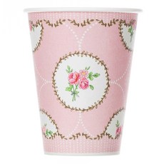 블린 스윗 티타임 종이컵 핑크 260ml, 10개입, 1개