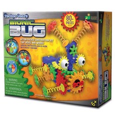 THE LEARNING JOURNEY Techno Gear齒輪組裝玩具 80入, 混色