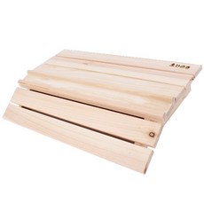 본스토리 히노끼 원목 발 받침대 지압형, 혼합 색상