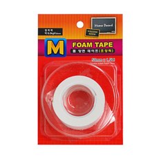 M系列 壓克力泡棉雙面膠帶 超強力 50mm x 1.5m, 單一顏色, 1個