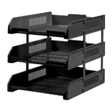 카파맥스 서류받침 41300 253 x 334 x 282 mm, 흑색, 3단