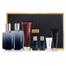 O HUI 歐蕙 男士 Hydra 3 件套, 皮膚 135ml + 25ml + 乳液 115ml + 25ml + 多合一洗液 300ml + Leports 防曬霜 13ml + 潔面泡沫 40ml, 1套