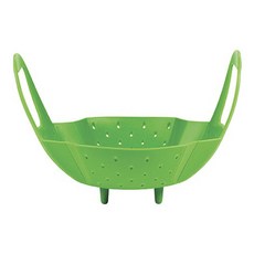 옥소소프트웍스 실리콘 스티머 찜기 그린, 18.2 x 9.6 x 26.6cm, 1개