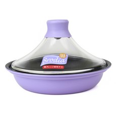 LocknLock 樂扣樂扣 IH爐適用玻璃鍋蓋塔吉鍋 紫色, 直徑22cm, 1個