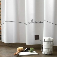 OneSevenNine 布料浴簾, 現代精品浴場, 1個