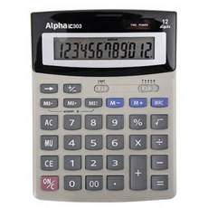 Alpha 12位數大型計算機, 混合顏色, 1個